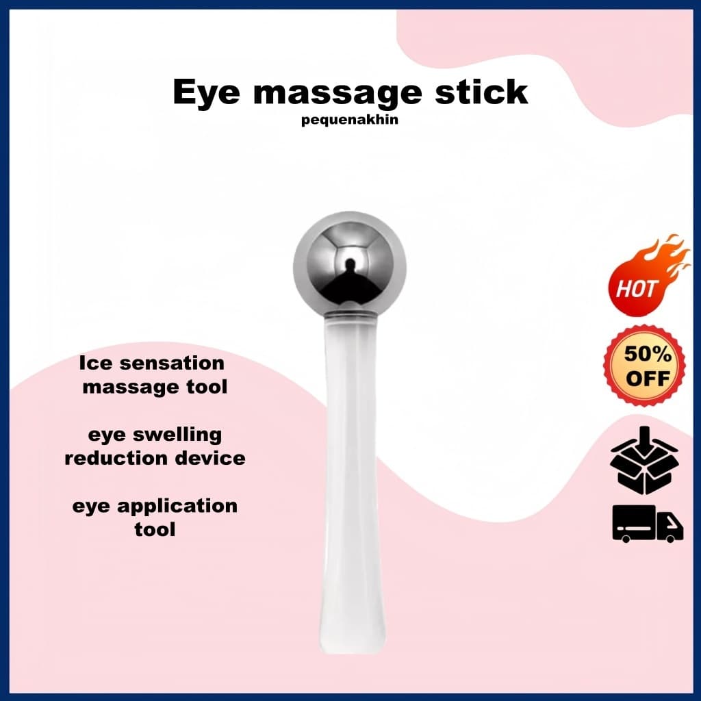 5.5 Ferramenta De Massagem Ocular Com Sensação Fresca-Reduz Olheiras E Linhas Finas