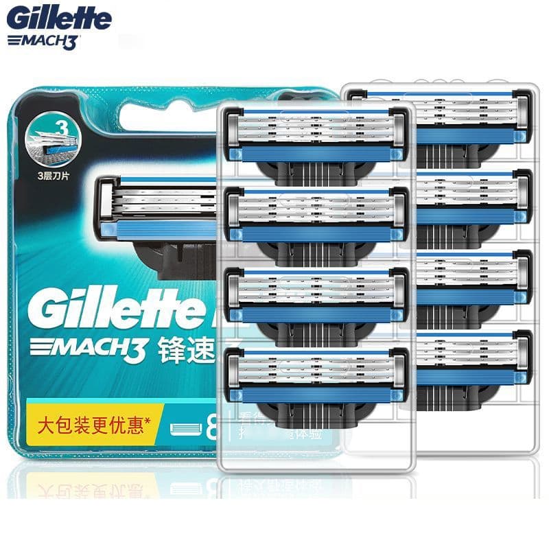 Lâminas Gillette Mach3 | Desempenho Superior no Barbear