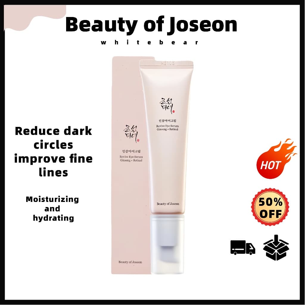 7.7 Creme Rejuvenescedor Para Olhos Beauty of Joseonginseng 30 ml/Antienvelhecimento-Reduz Olheiras