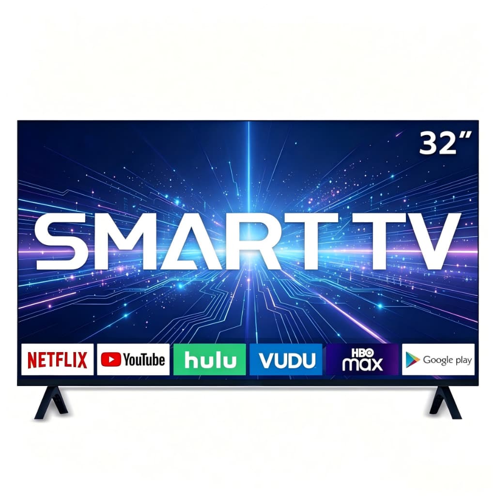 Smart TV 32 " LED HD Wifi HDMI Android Netflix YouTube 100/240V