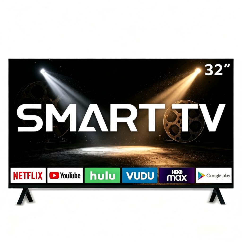 Smart TV 32 "24 Polegadas LED HD Wifi HDMI Android TV Netflix YouTube 100/240V