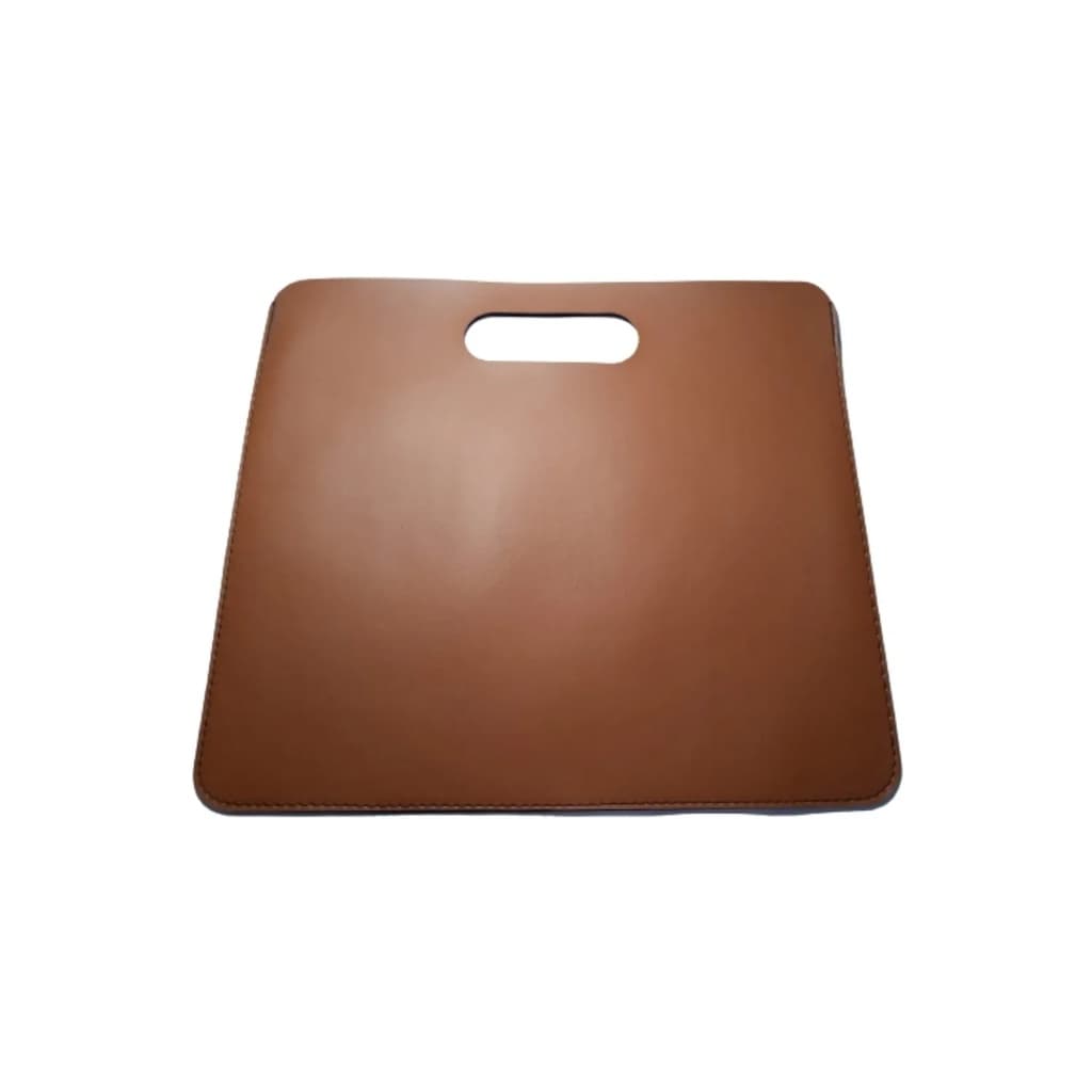Sacola com Alça Pasta Maleta Para Notebook Couro Caramelo