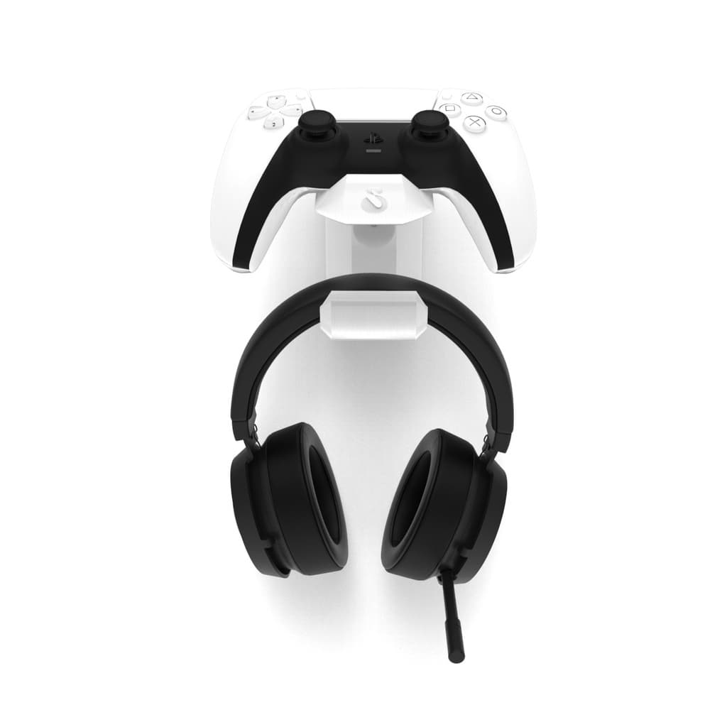 Suporte 1 Controle e Headphone PS5 Playstation 5 de Parede VN