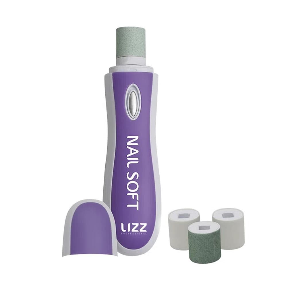 Polidor Profissional De Unhas Lizz Nail Soft Brilho Garantido - Pilha AA