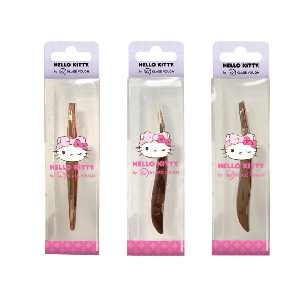 Pinças Rose Gold Hello Kitty - Klass Vough