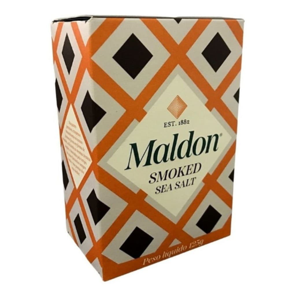 Sal Maldon Defumado em flocos Importado Inglaterra 125G