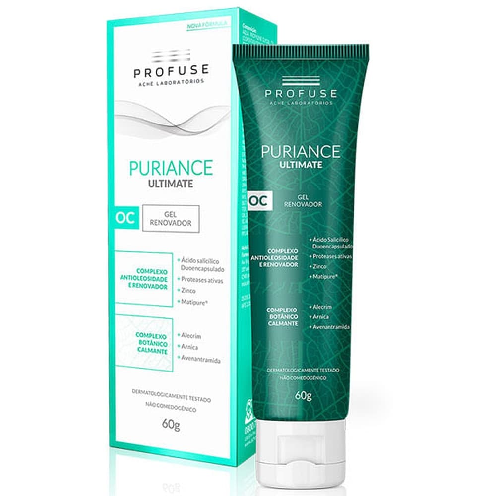 Gel Renovador Facial Puriance Ultimate Profuse 60g