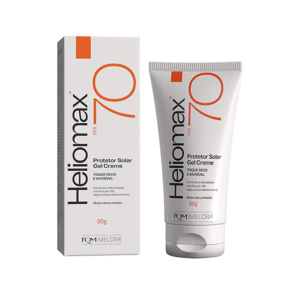 Protetor Solar Heliomax FPS 70 Gel Creme Sem Cor 50g