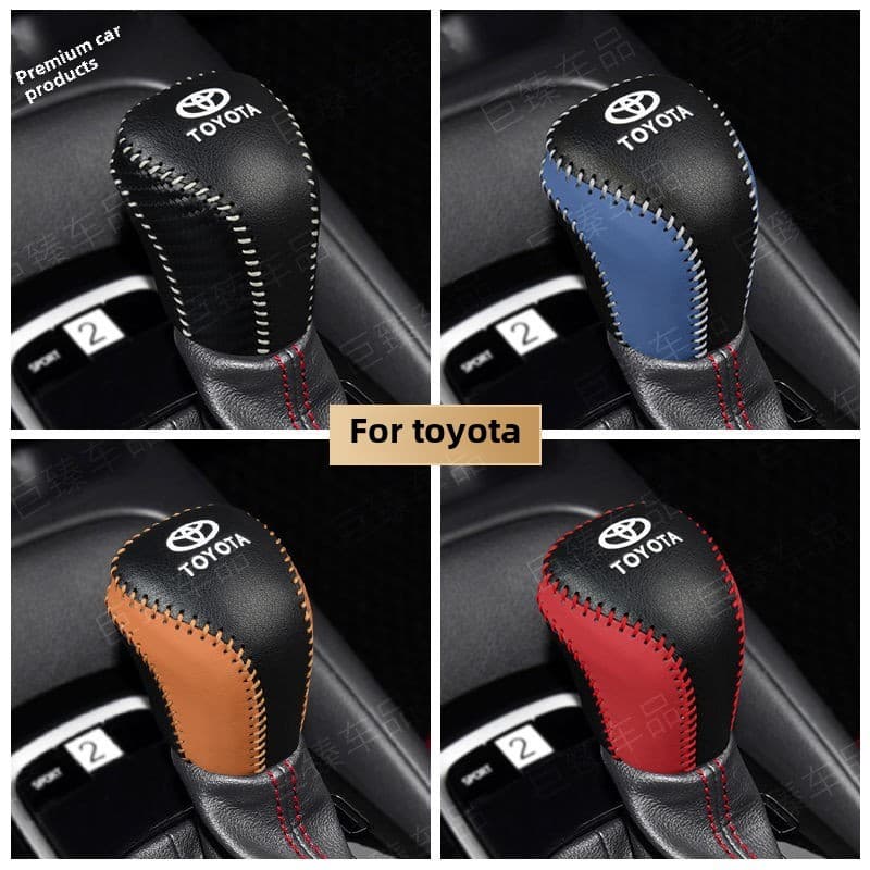 Toyota Corolla Cross 2024 2023 Capa De Mudança De Marcha Automática Material De Couro PU Tapete De Proteção Novo Em Esto
