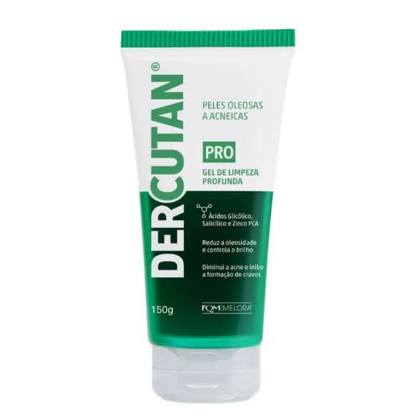 Gel de Limpeza Dercutan Pro Profunda 150g