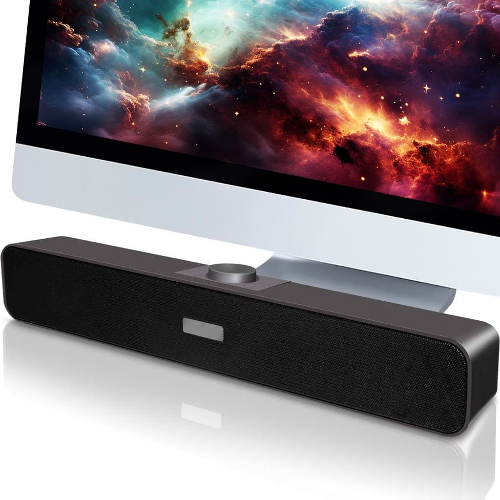 Soundbar Caixa de Som com Subwoofer PC USB P2