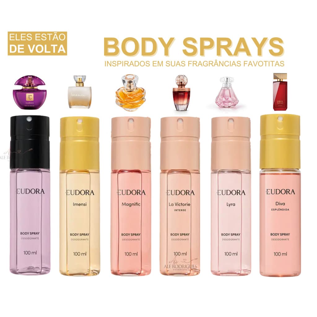 Body Sprays Eudora  Feminino 100ml
