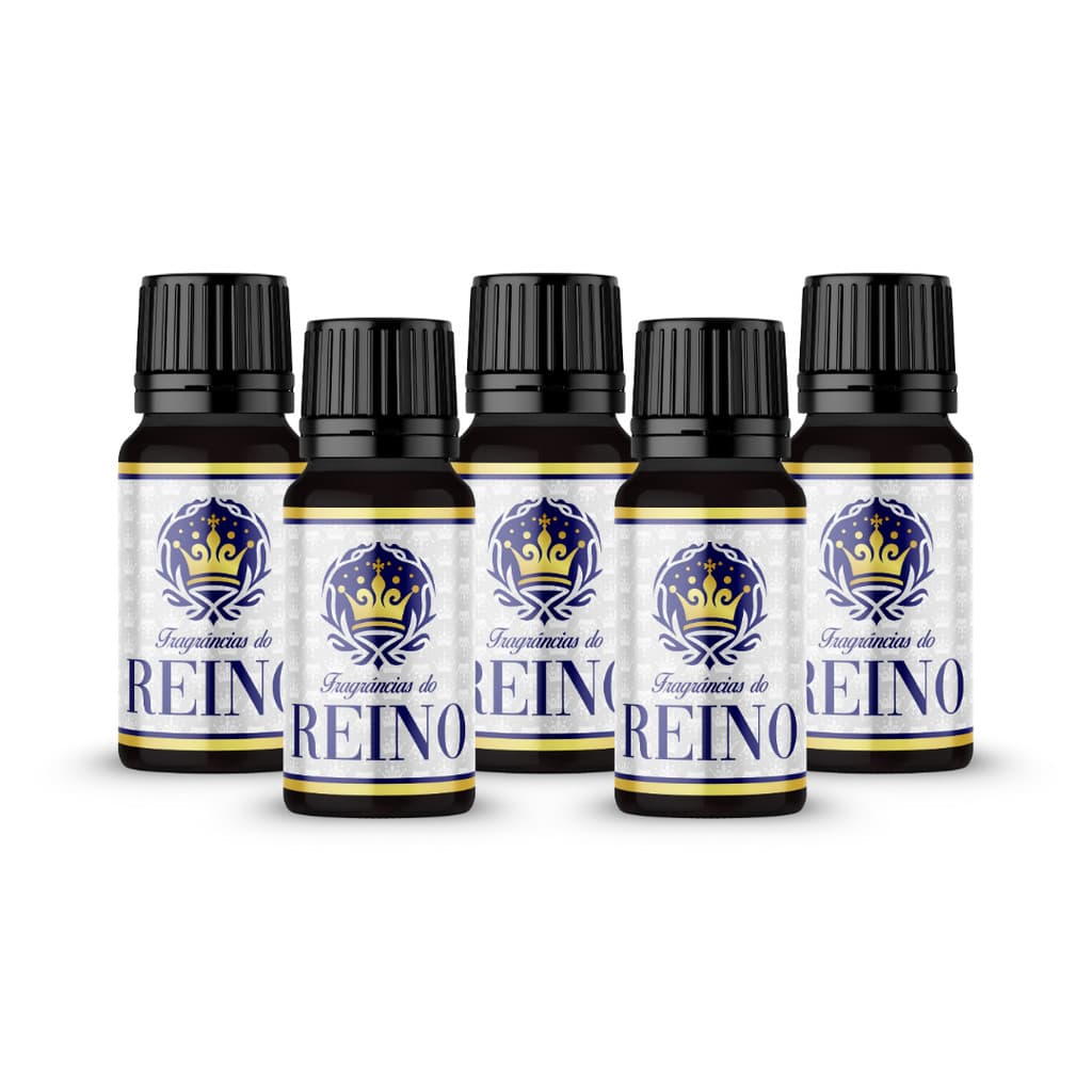 Kit 5 Essências Perfume 10ml | Diversas Fragrâncias Disponíveis