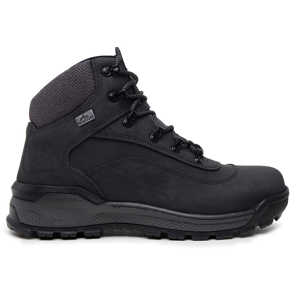 Bota Masculina Adventure(Aventura)/Trilha/ Casual West Line Preta