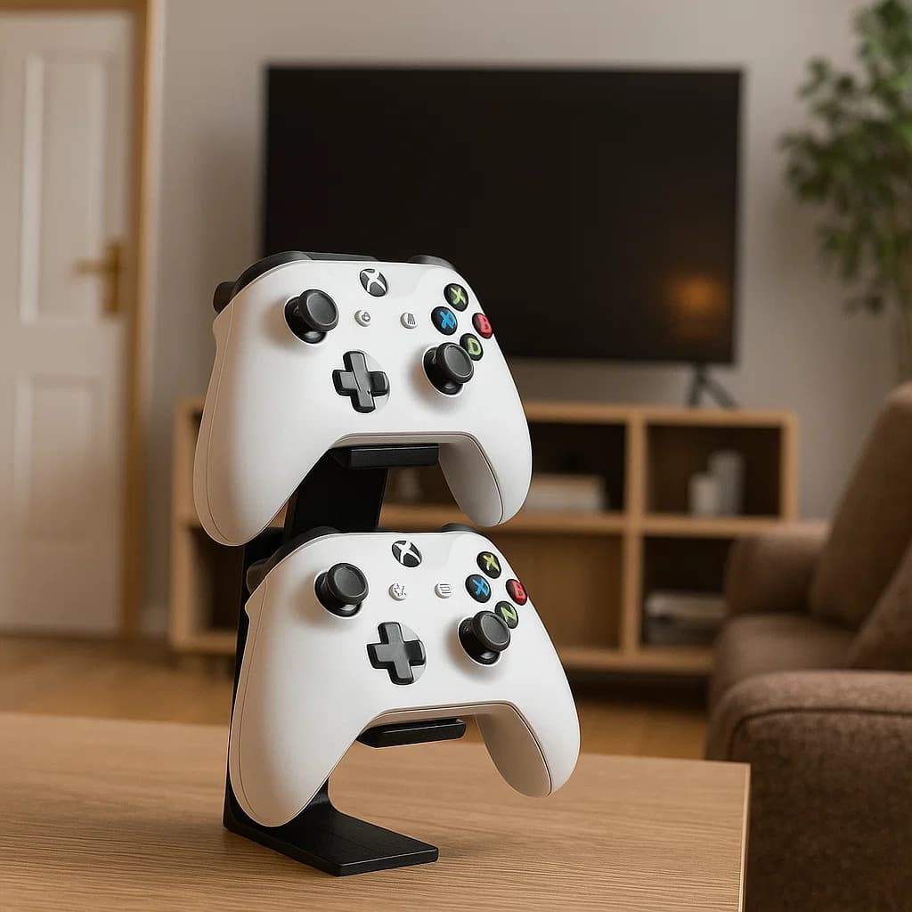 kit 2 Suporte Video Game Pezinho Xbox Serie S One S X Vertical