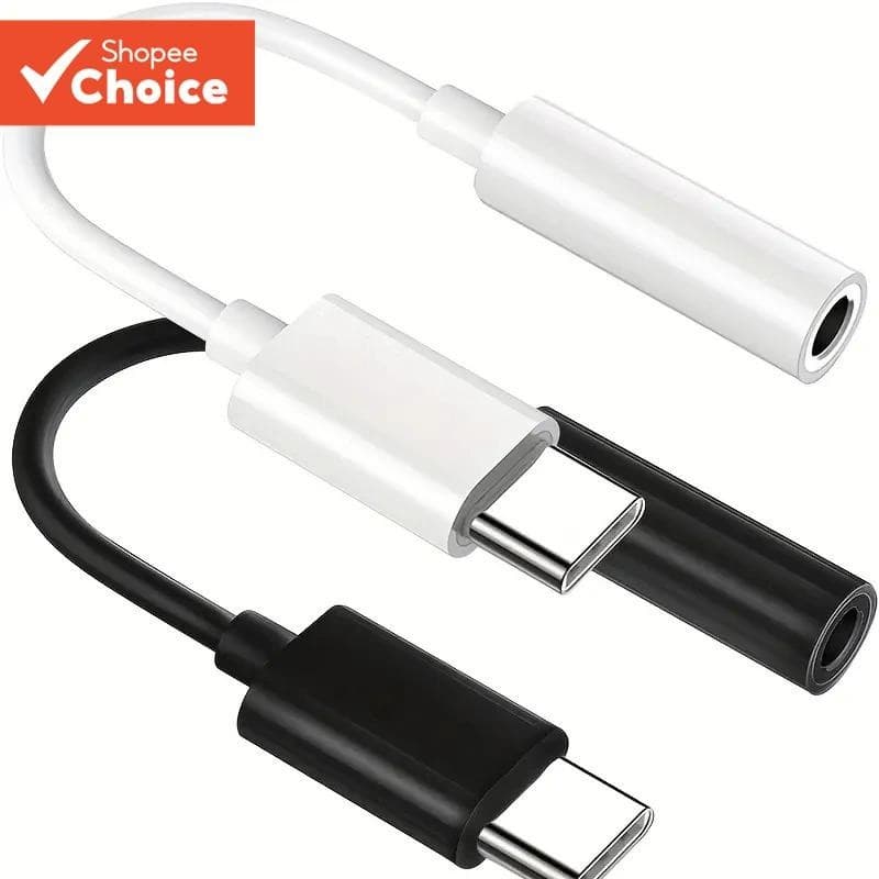 Adaptador Aux Tipo C A 3,5mm 3 5 Jack Cabo De Áudio Para Huawei Xiaomi Redmi POCO Sumsang LG 3,5mm 8Pin iPhone
