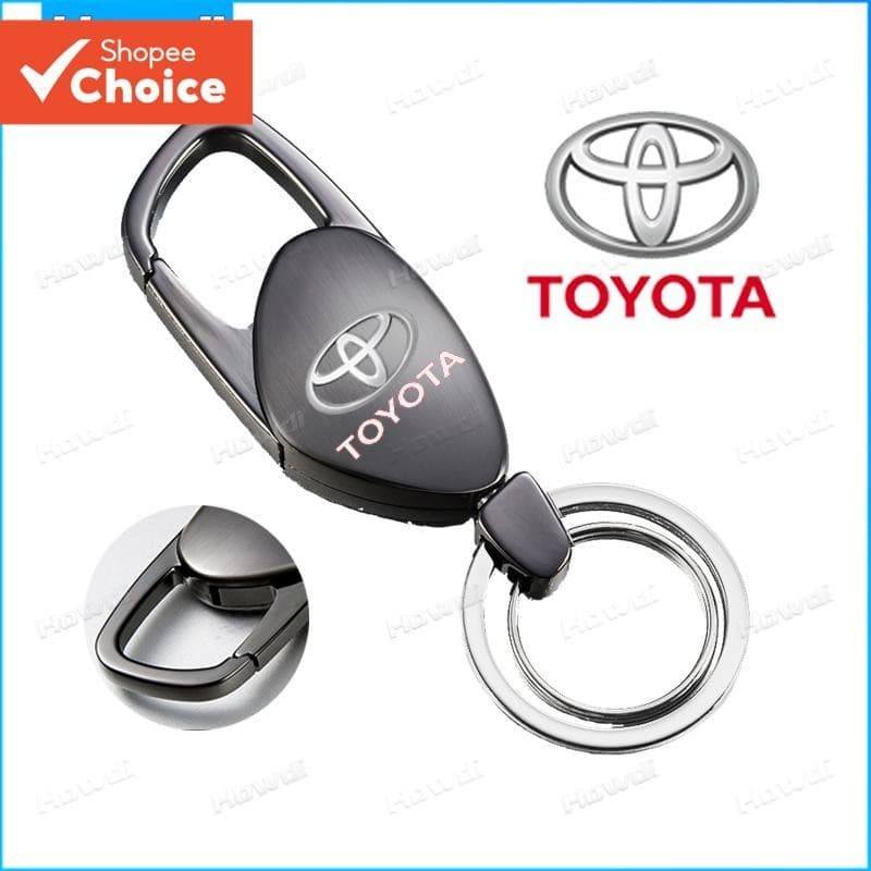 Novo Chaveiro De Carro De Motocicleta De Liga De Metal Criativo Personalizado Com Logotipo Para Toyota