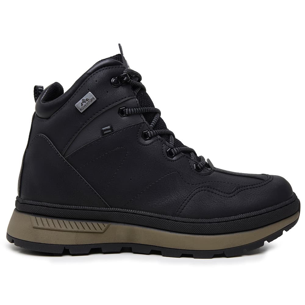 Bota Masculina Adventure(Aventura)/Trilha/ Casual West Line Preta