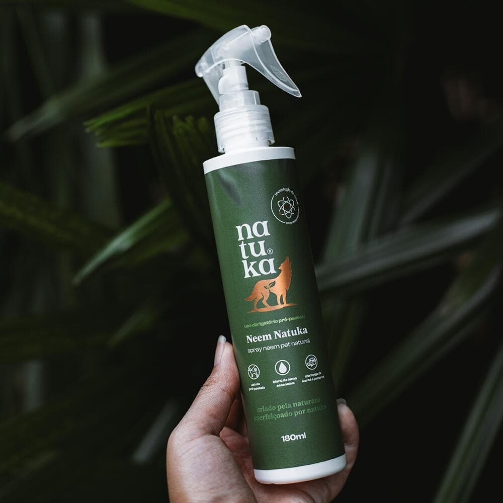 Spray Repelente Neem para Cães - Natuka
