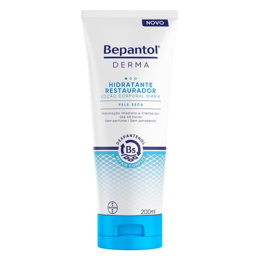 Bepantol Derma Hidratante Restaurador Loção Corporal 200ml