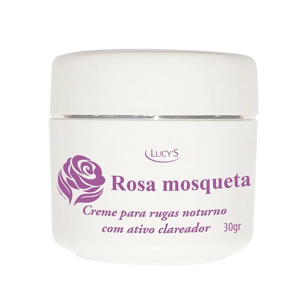 Creme para Rugas Noturno - 30g Regenerador Facial Previne Rugas e Clareia a Pele.
