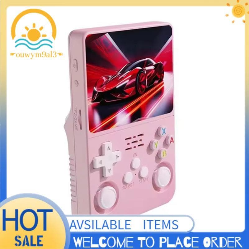 Console De Jogos Portátil Retrô R36S Tela IPS De 3.5 Polegadas , Joystick 3D Duplo , Bateria De 3200mah 64G