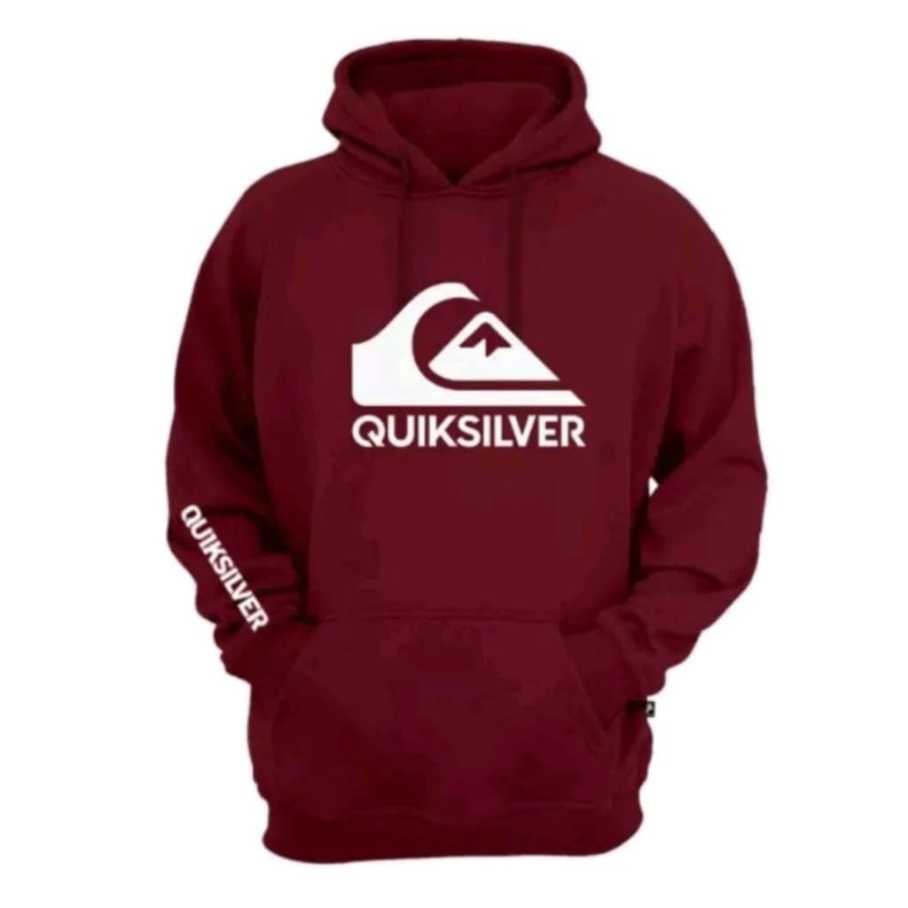 Moletom Masculino/Feminino Canguru Quiksilver Flanelado Inverno Streetwear |Tecido Grosso Quentinho