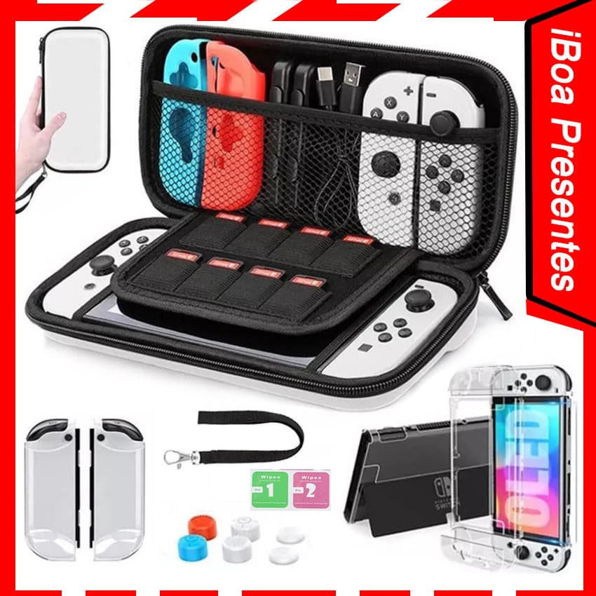 Bolsa Estojo Capinha Resistente Para Nintendo Switch Oled Alta Qualidade