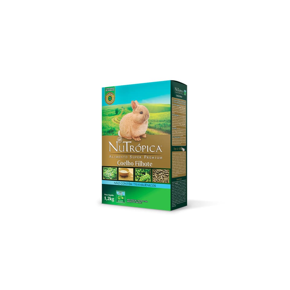 Ração Nutrópica Coelho Filhote Super Premium 1,2kg