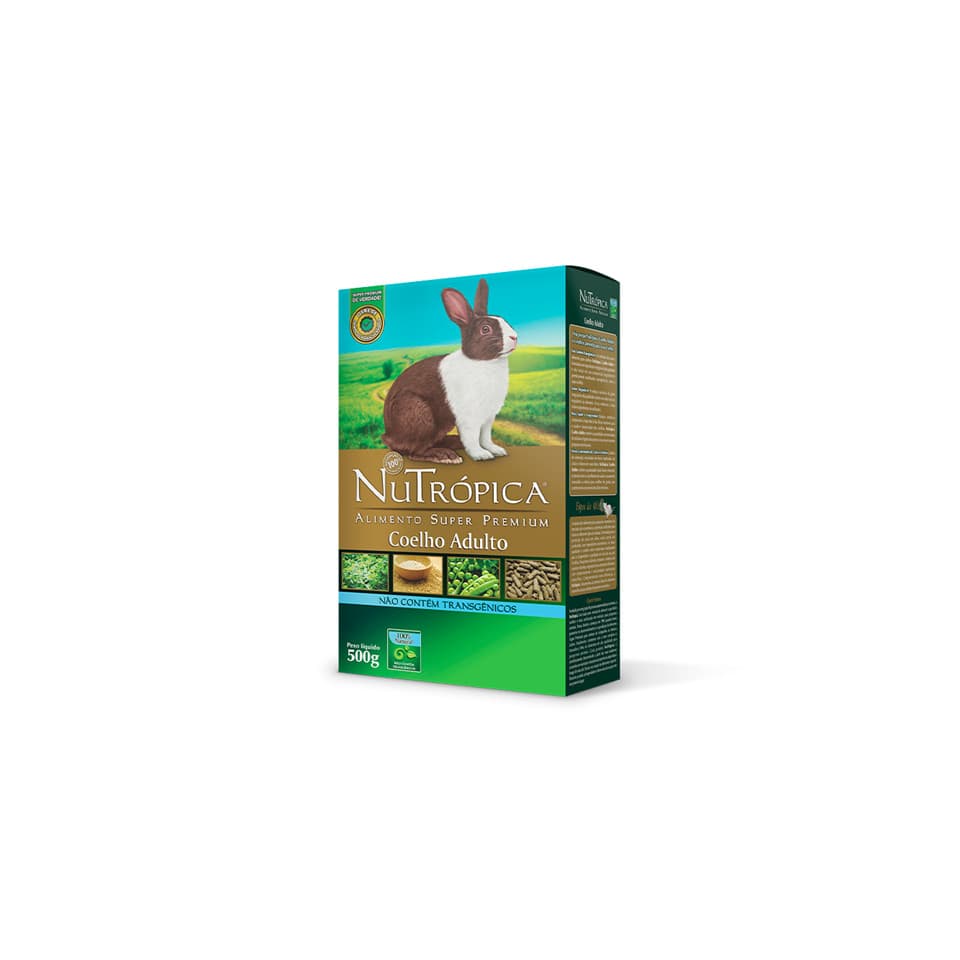 Ração Nutrópica Para Coelho Adulto Super Premium 500g