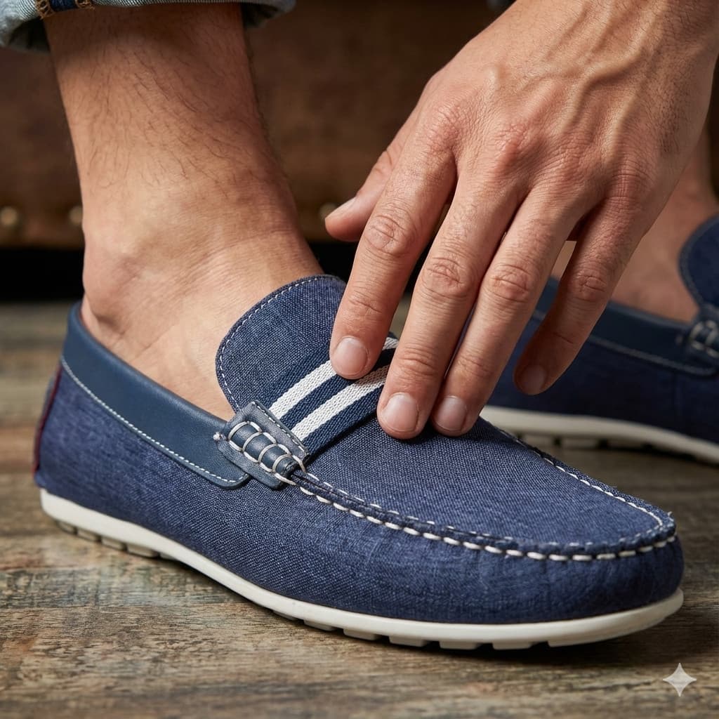 Mocassim Masculino Confortável Casual Dockside Calce Fácil