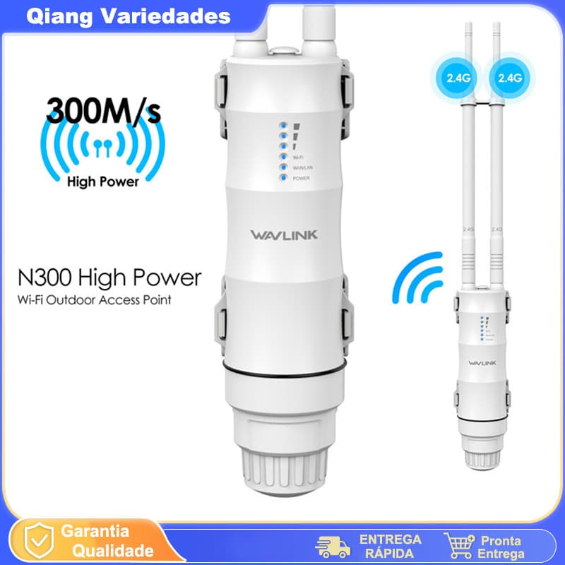 Roteador Externo Wavlink Wl-wn570hn2 300 Mbps 110-240v