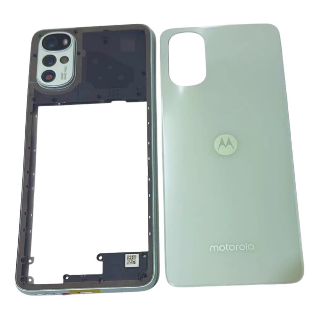 Carcaça Lateral + Tampa Traseira Para Motorola G22 Xt2231 Verde