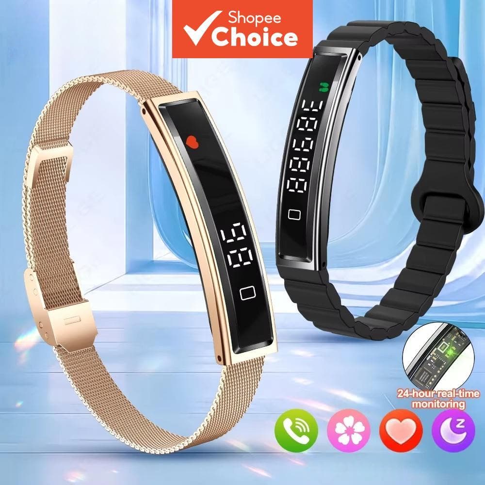  Pulseira Inteligente Com Monitor De Frequência Cardíaca, Rastreador De Atividades, Relógio Esportivo À Prova D'Água
