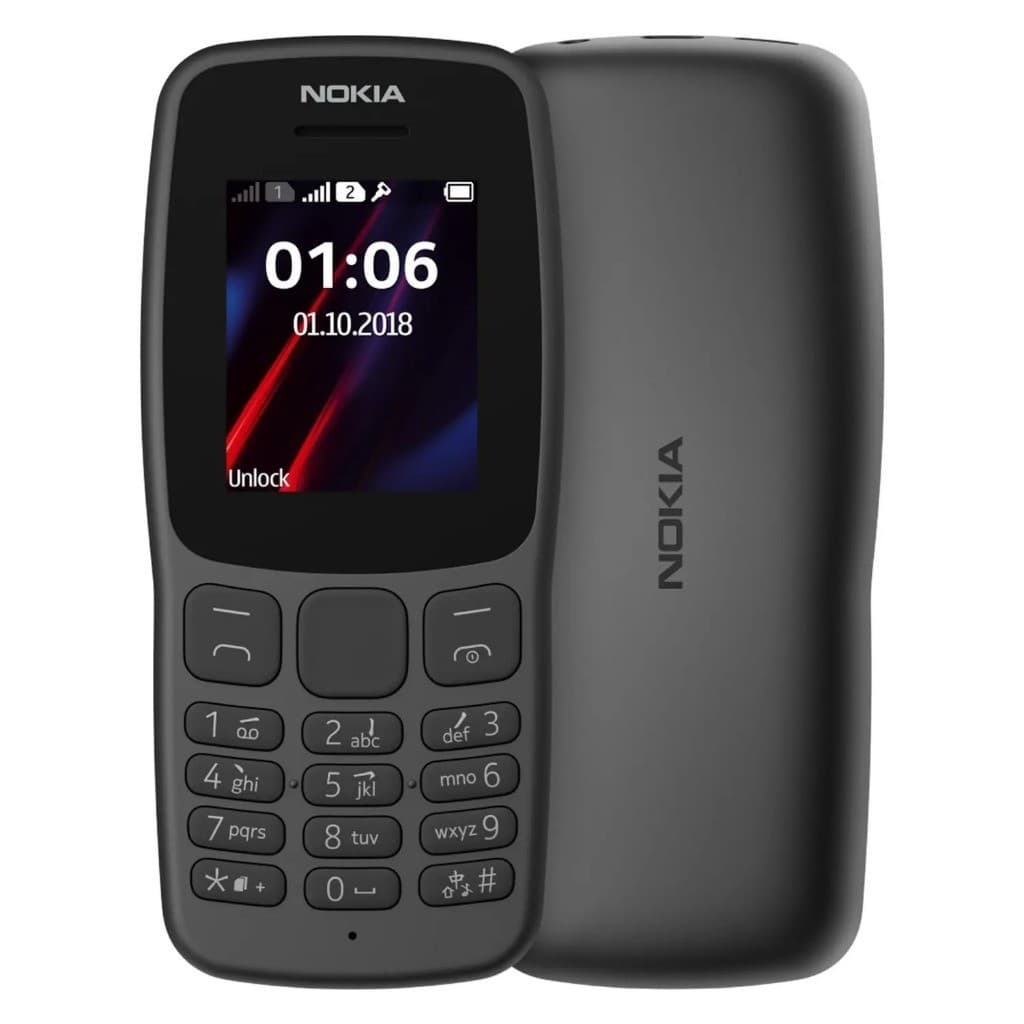 Celular Nokia 106 3g  Simples Para Idoso 2 Chip NoKia 8210 4g 110 4G 105  4G Bom Sinal