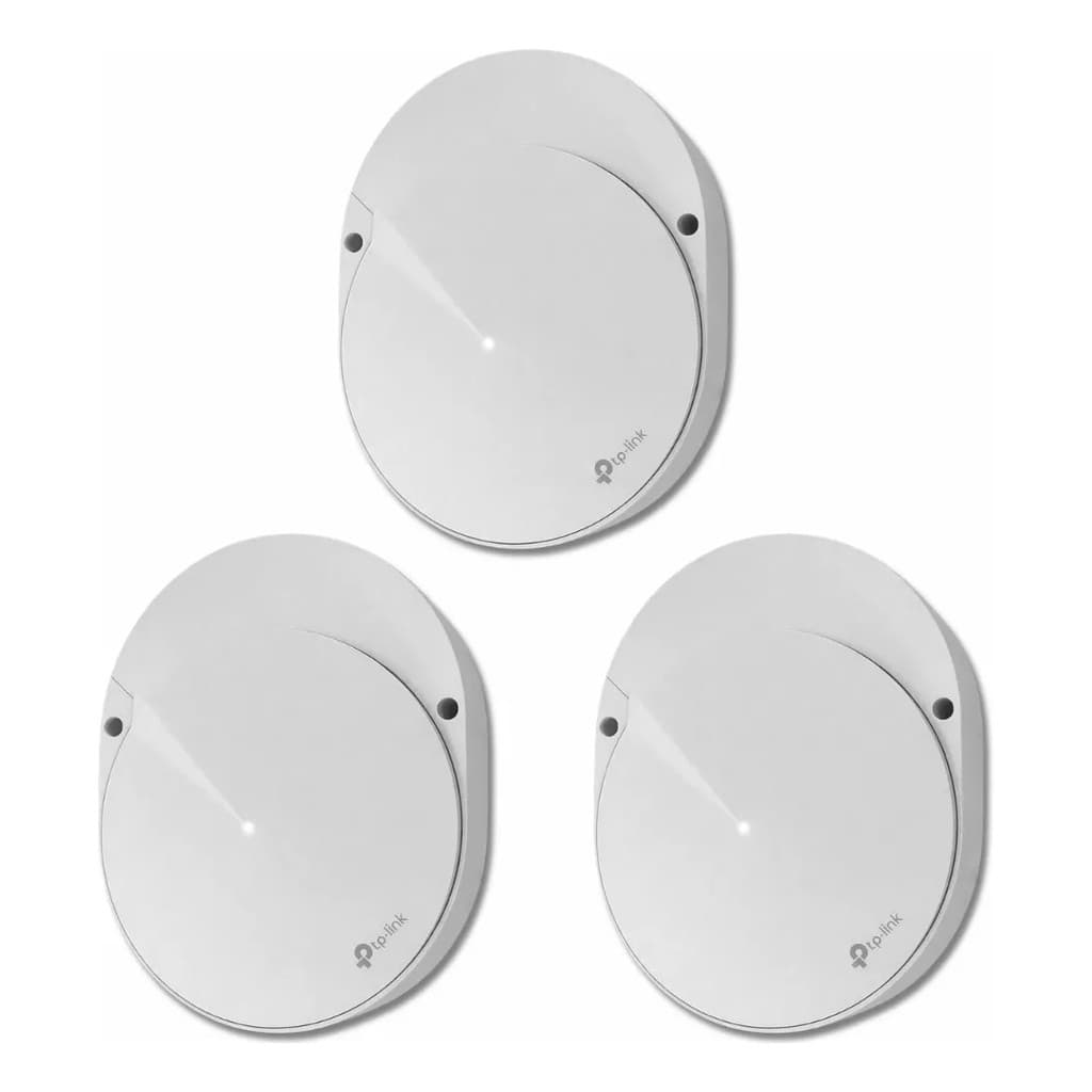 Kit 3 Suportes para Mesh TP-Link Deco M5 Organização de Espaço Branco
