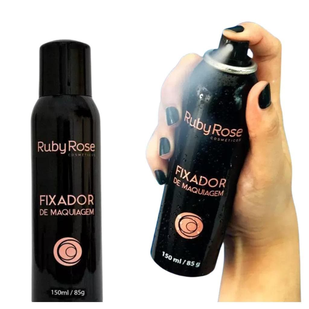 Fixador de Maquiagem Ruby Rose Aerosol 150ml - Longa Duração