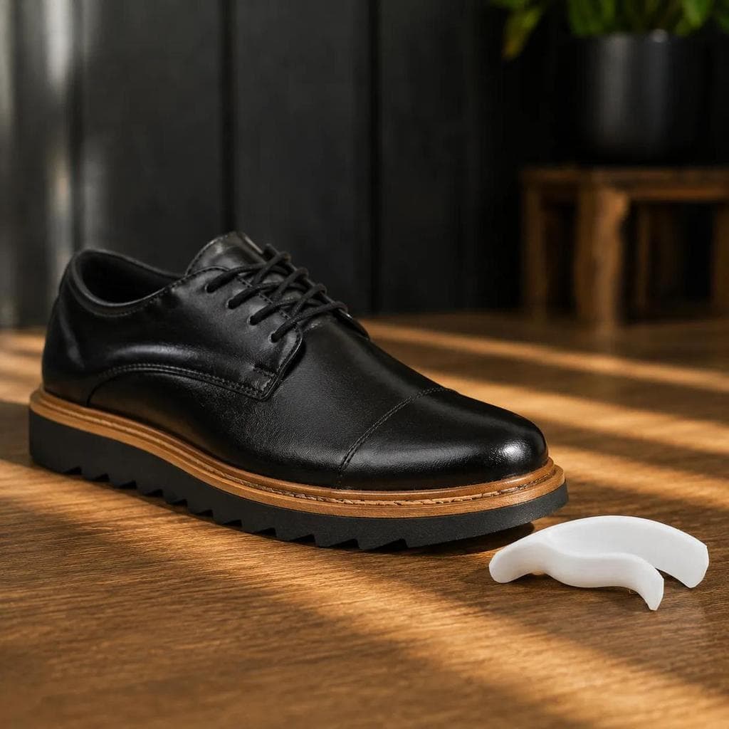 Sapato Masculino Calçadeira Gratis Mocassim Tratorado Oxford Sintético Premium Edição Limitada
