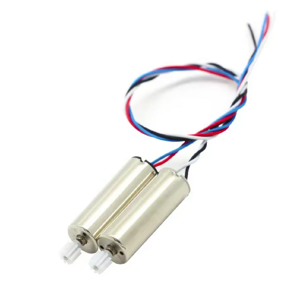 2 Motores DC Drone Syma X5c 7x20mm 9 Dentes 3.7v
