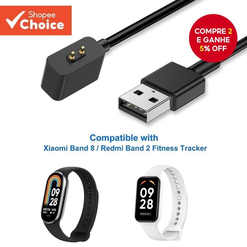 Carregador Magnético Para Inteligente MiBand8 Band2 Pure Copper Core