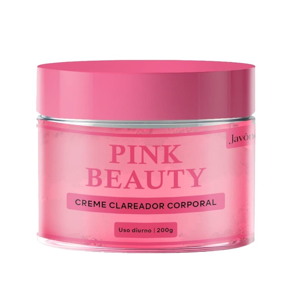 Pink Beauty Creme Clareador Corporal Javóne  200g
