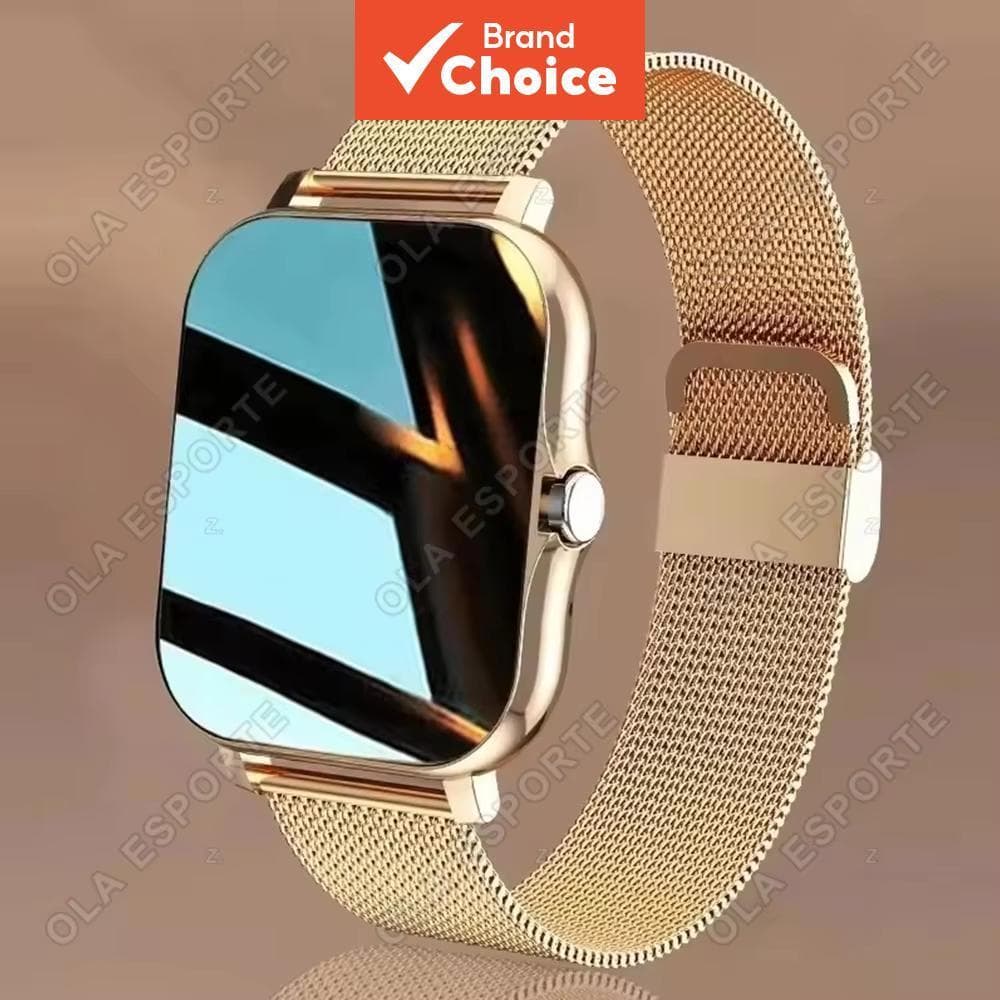 Relógio Esportivo Inteligente, Relógio Fitness, Monitor de Saúde à Prova d'Água, Smartwatch, Relógio Bluetooth com