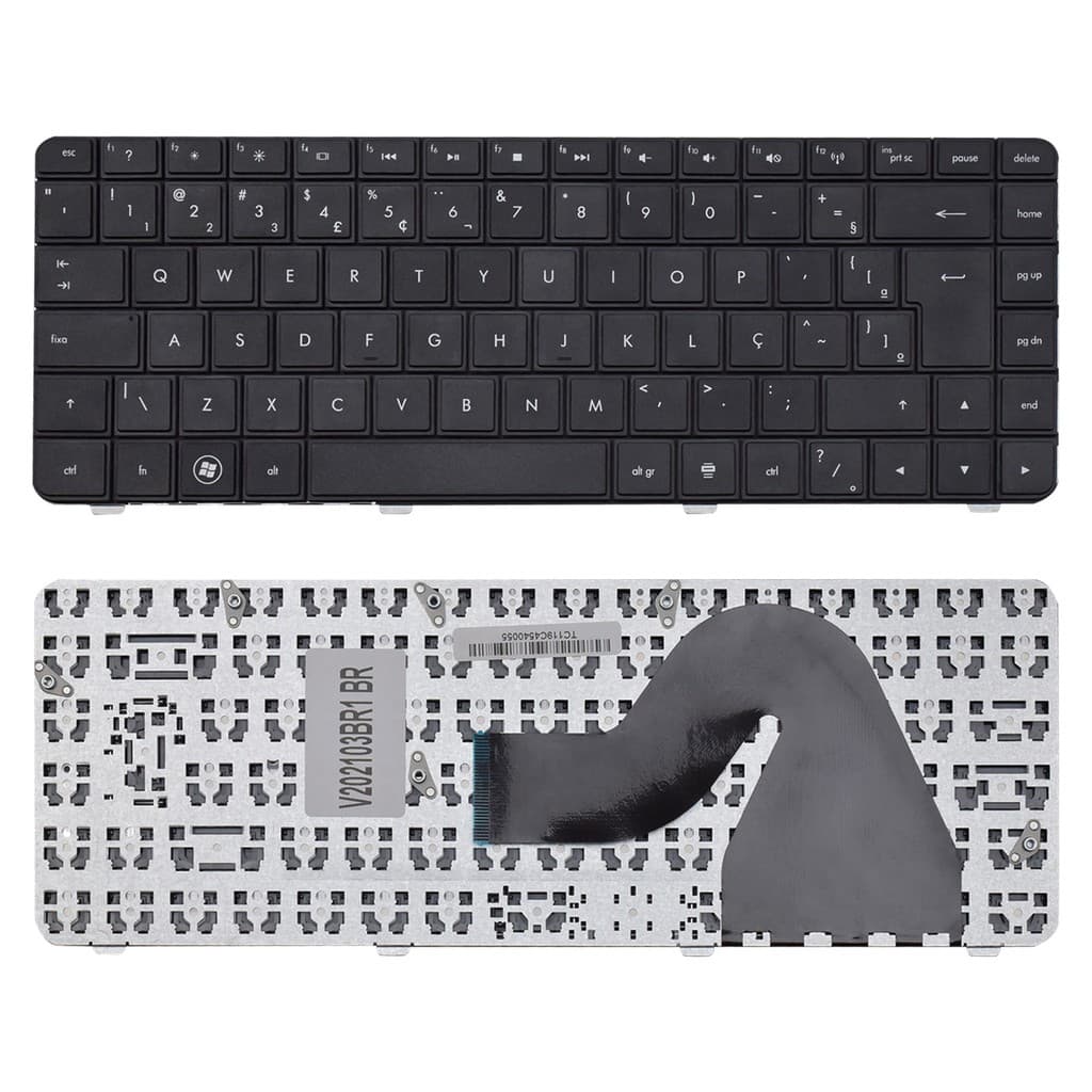 Teclado Para Notebook Hp G42 Abnt2 Preto Abnt2