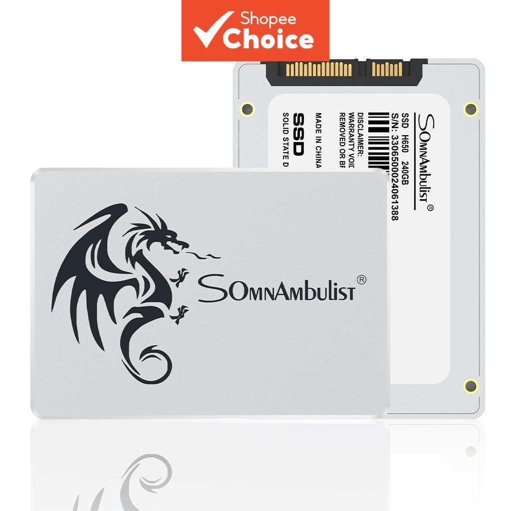 Unidade de estado sólido integrada de 2,5 polegadas | Interface SATA 3.0 de alta velocidade, 256 GB/240 GB/128 GB/120