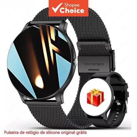 Relógio Inteligente com Chamada Bluetooth à Prova D’Água - Smartwatch Esportivo e Fitness