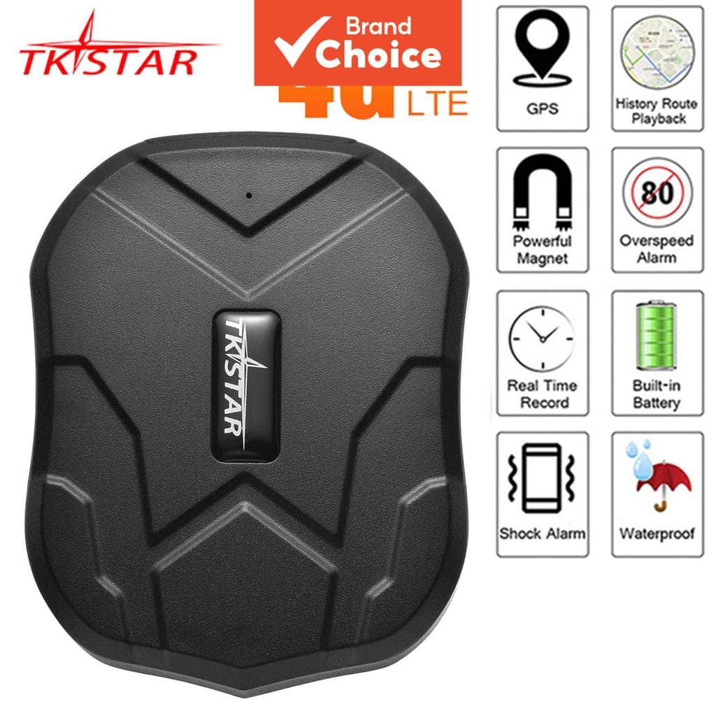 TKSTAR TK905 Rastreador GPS 4G para Carro e Moto, Magnético, à Prova D'Água, Localização em Tempo Real, Sem Mensalidade,