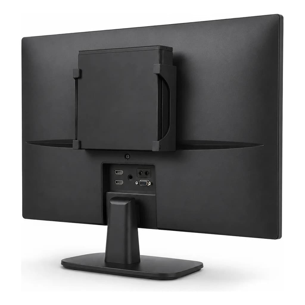 Suporte VESA Universal Mini PC Dell Optiplex Micro 7050 Preto Com Parafusos Inclusos