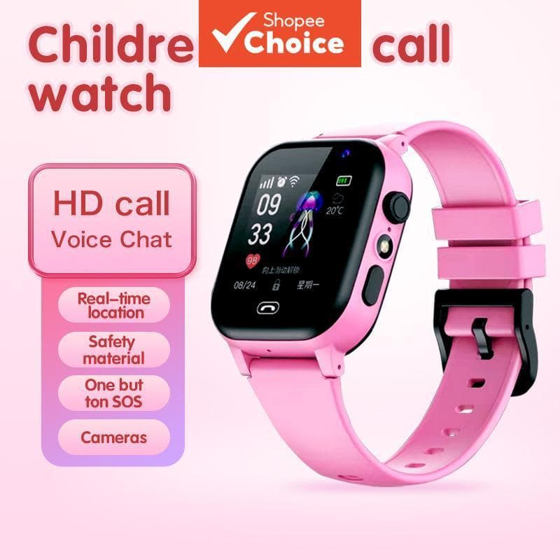 Relógio Inteligente Infantil com Chamada de SOS, Esporte ao Ar Livre, Telefone 2G, Rastreador de Localização Real,