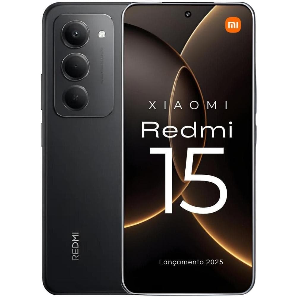 Celular Xiaomi Redmi 15 256gb 8gb Ram Câmera 50mp Tela 6.9 Ips 144hz Bateria 7000mah Android 15