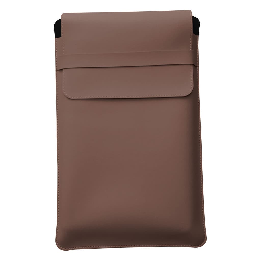 Luvas Pasta Capa Case Para Notebook Couro Marrom